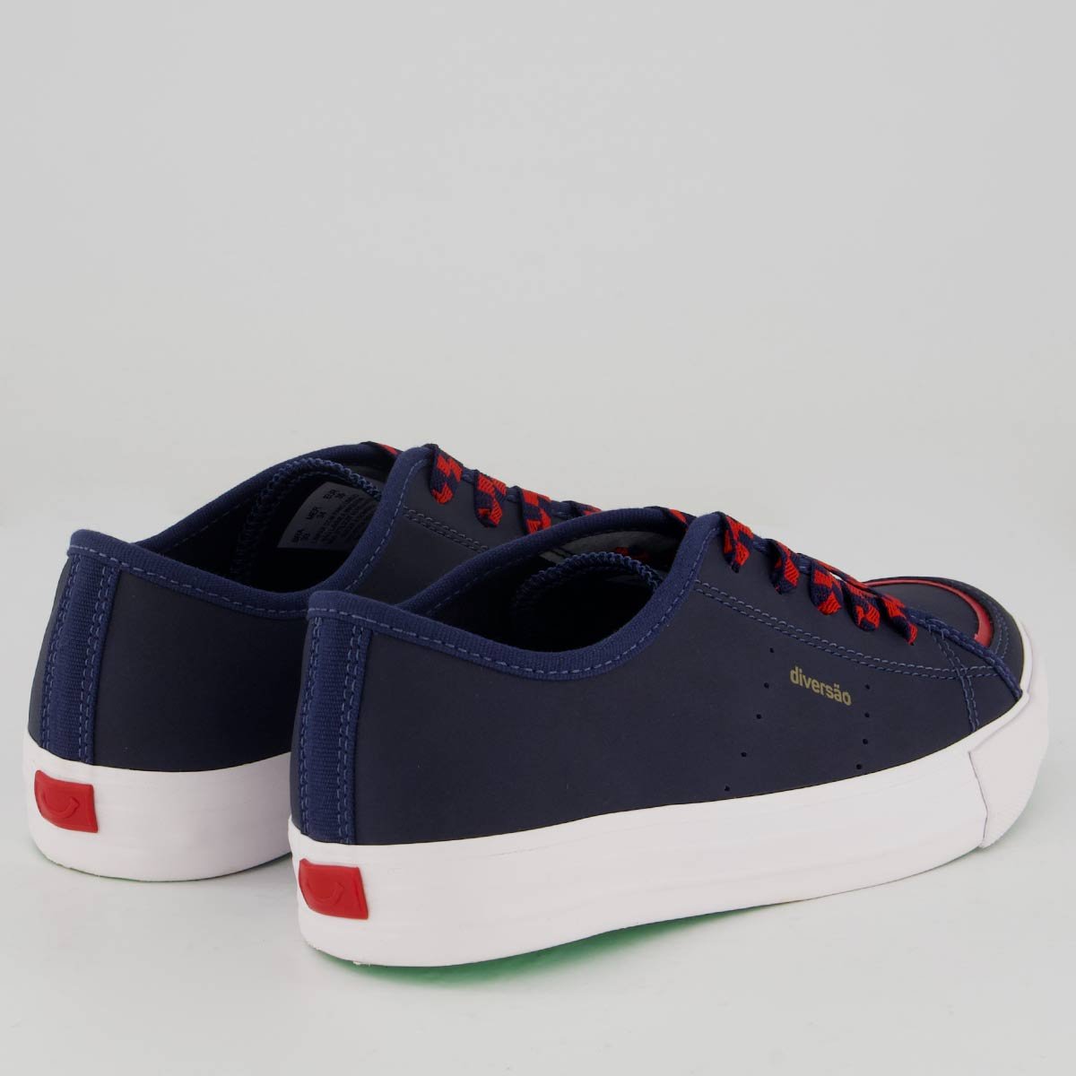 Tênis Diversão Mini Roos Juvenil Marinho Azul 3