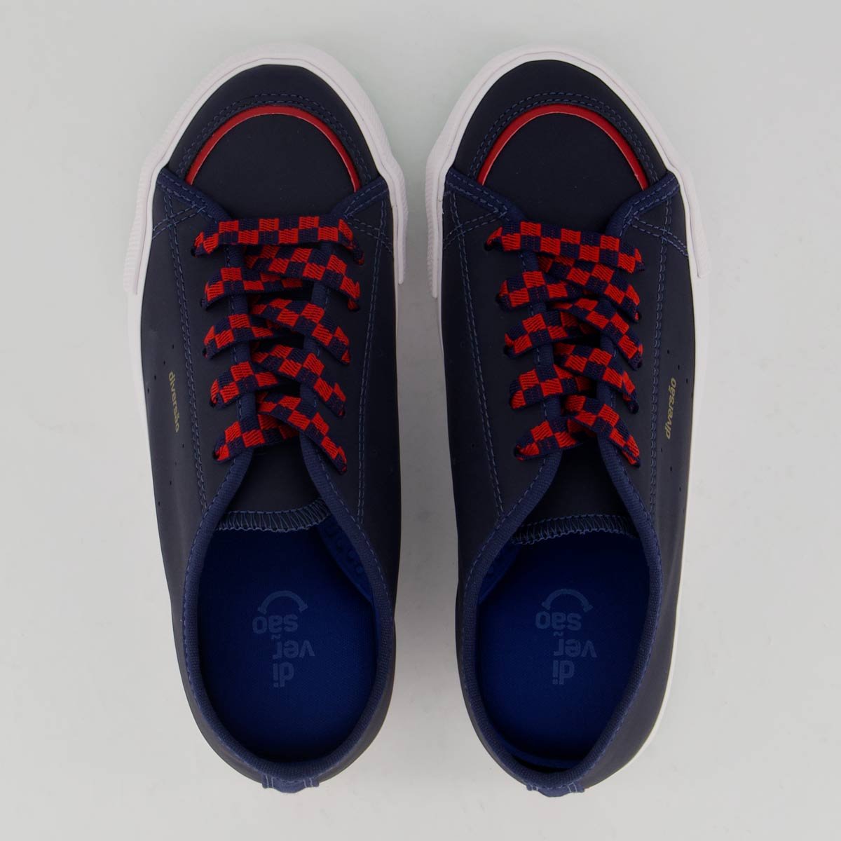 Tênis Diversão Mini Roos Juvenil Marinho Azul 4