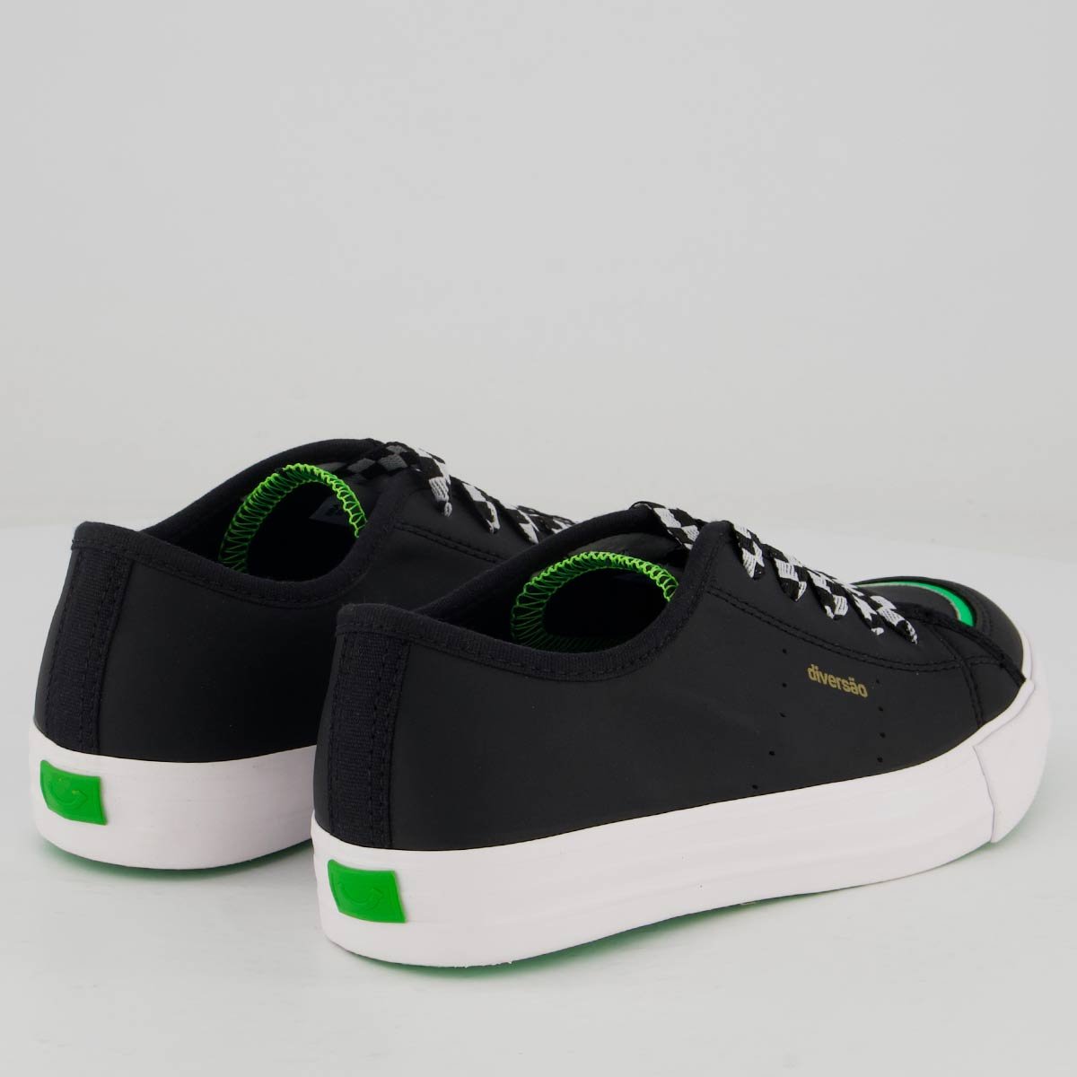 Tênis Diversão Mini Roos Juvenil Preto Preto 3