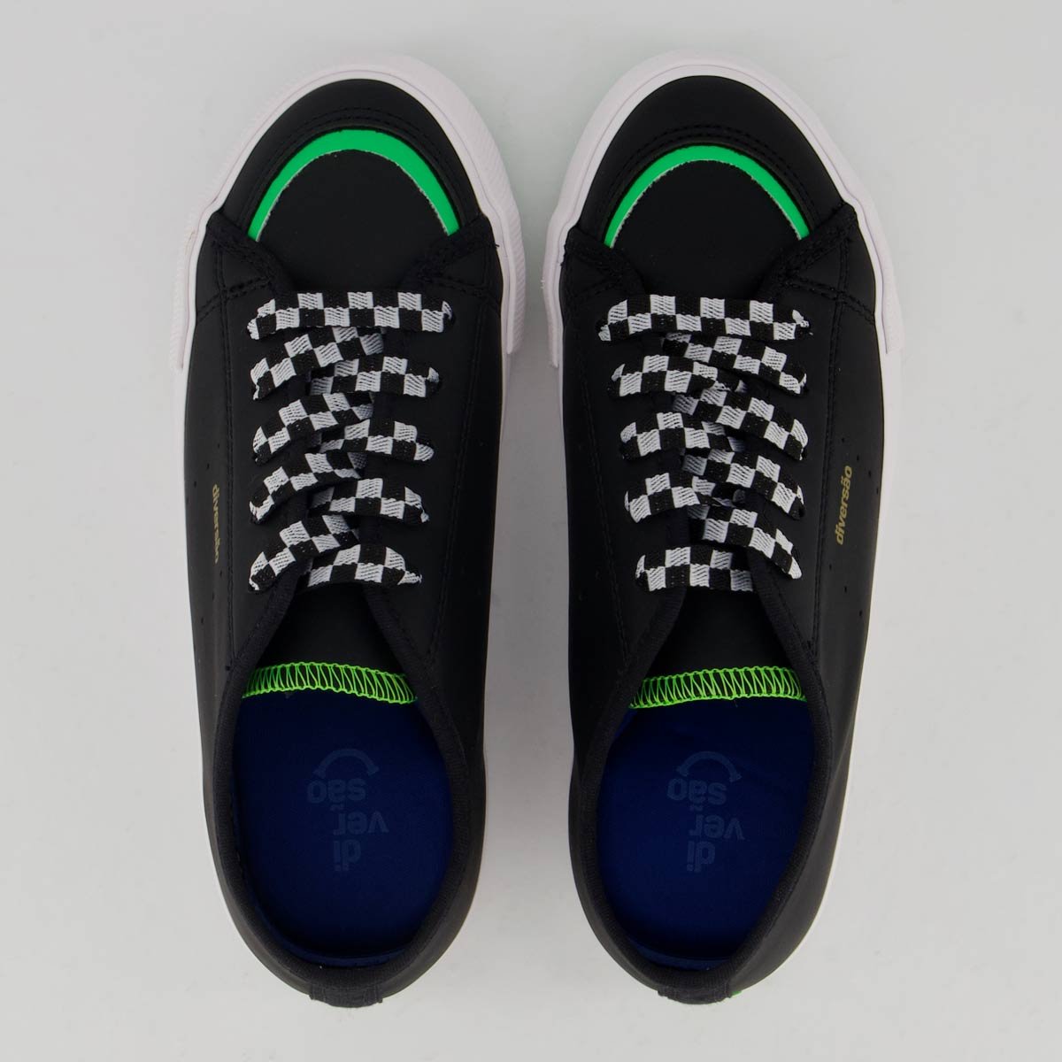 Tênis Diversão Mini Roos Juvenil Preto Preto 4
