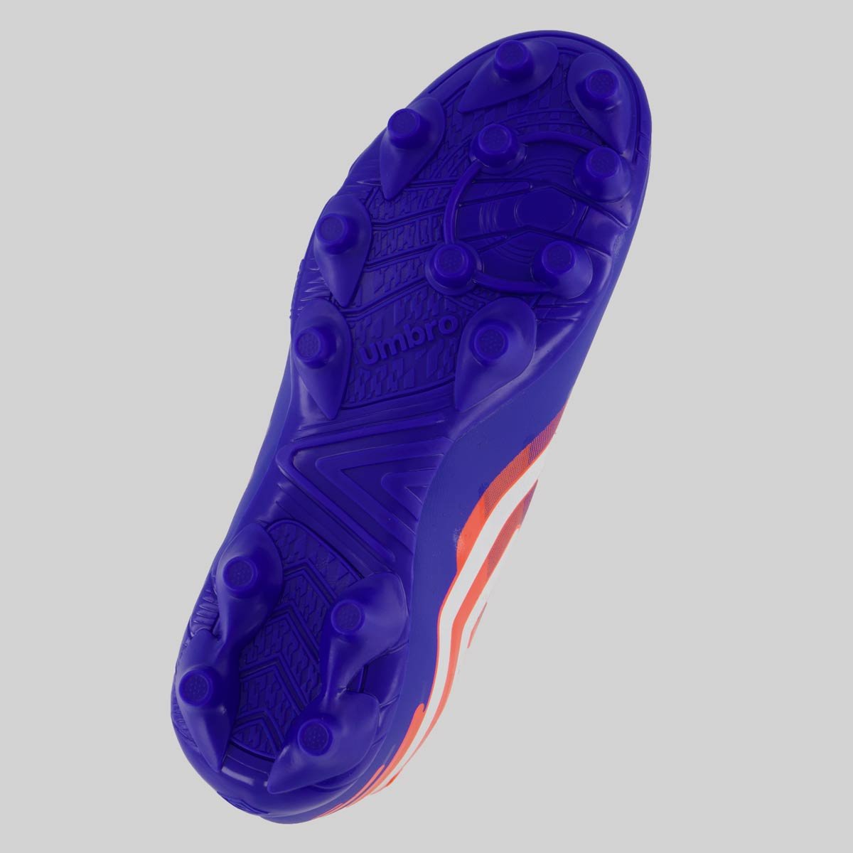 Chuteira Umbro Action Campo Azul e Laranja Azul/Laranja 5