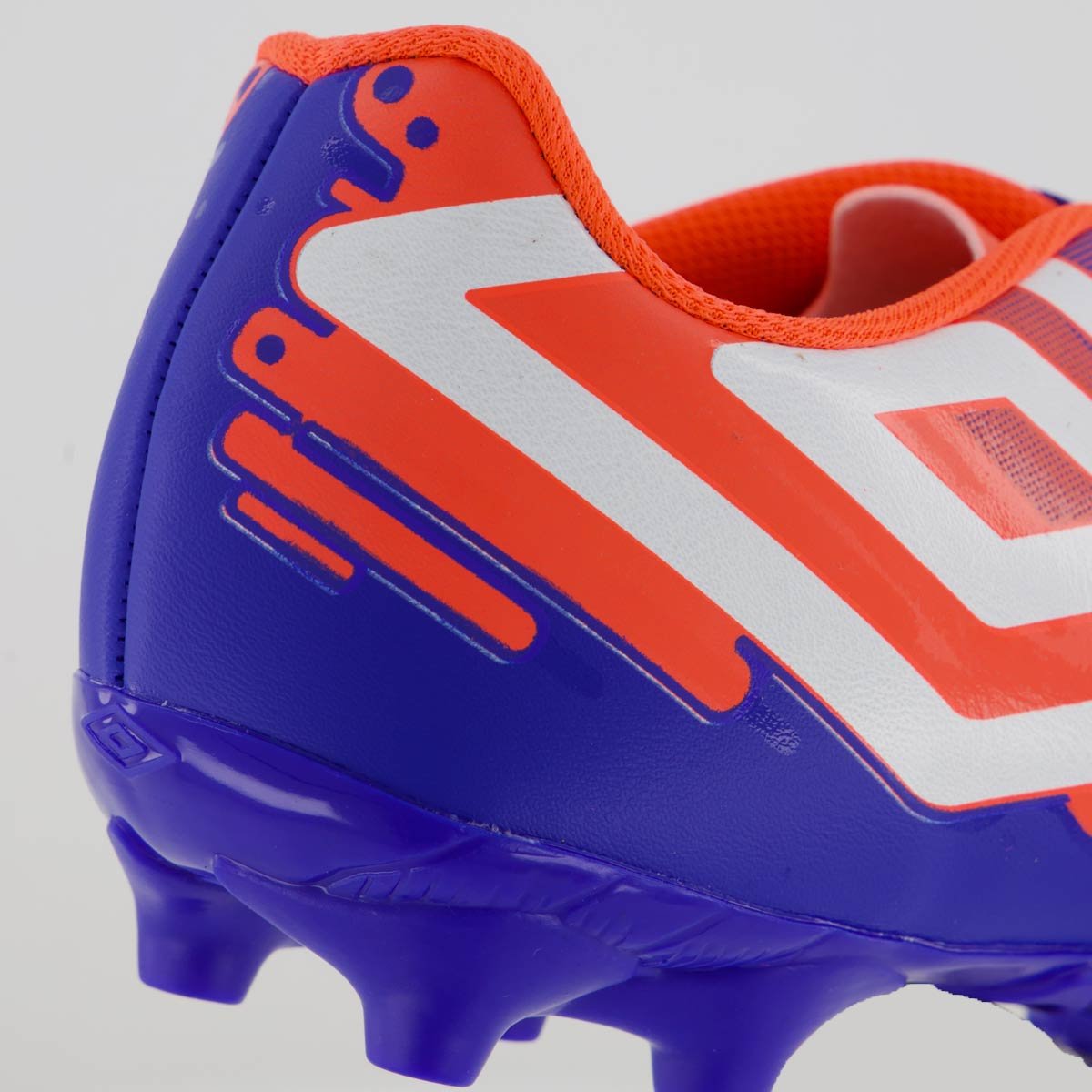 Chuteira Umbro Action Campo Azul e Laranja Azul/Laranja 6