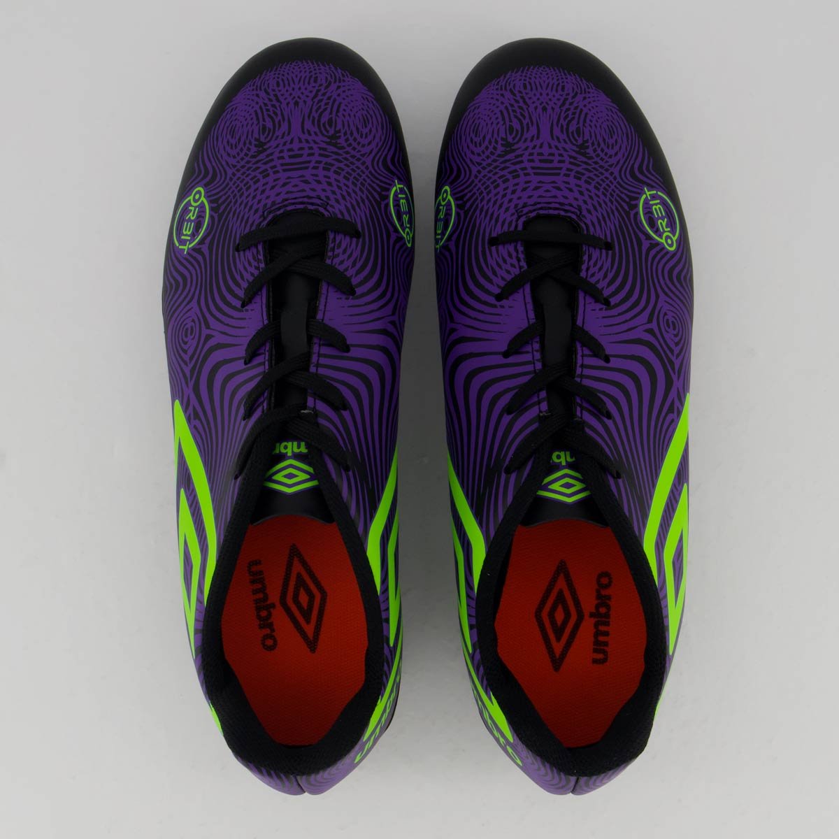 Chuteira Umbro Orbit Campo Preta e Verde Preto/Verde 4