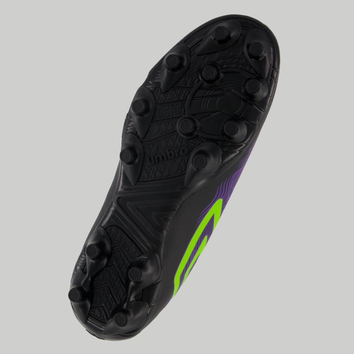 Chuteira Umbro Orbit Campo Preta e Verde Preto/Verde 5