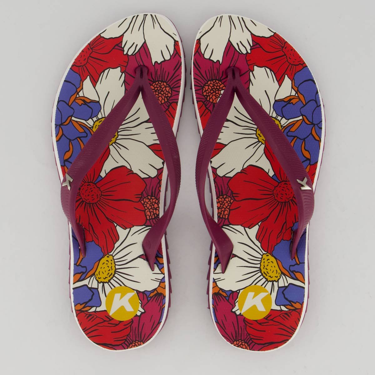 Chinelo Kenner Ibiza Pro Jardim Feminino Roxo Roxo 1