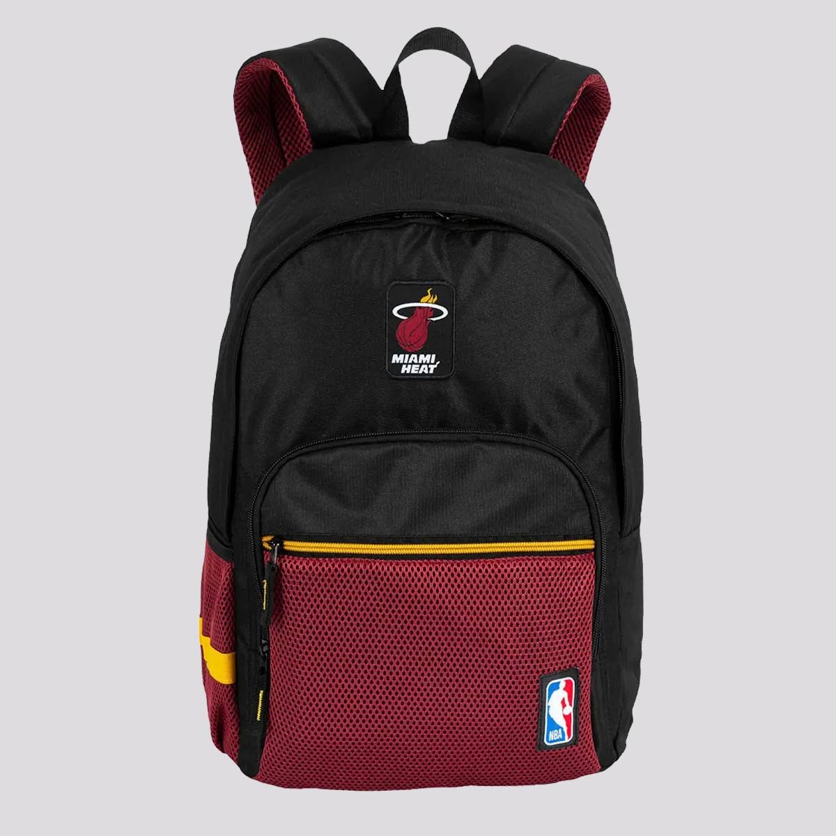 Mochila NBA Legend Miami Preta Preto 5