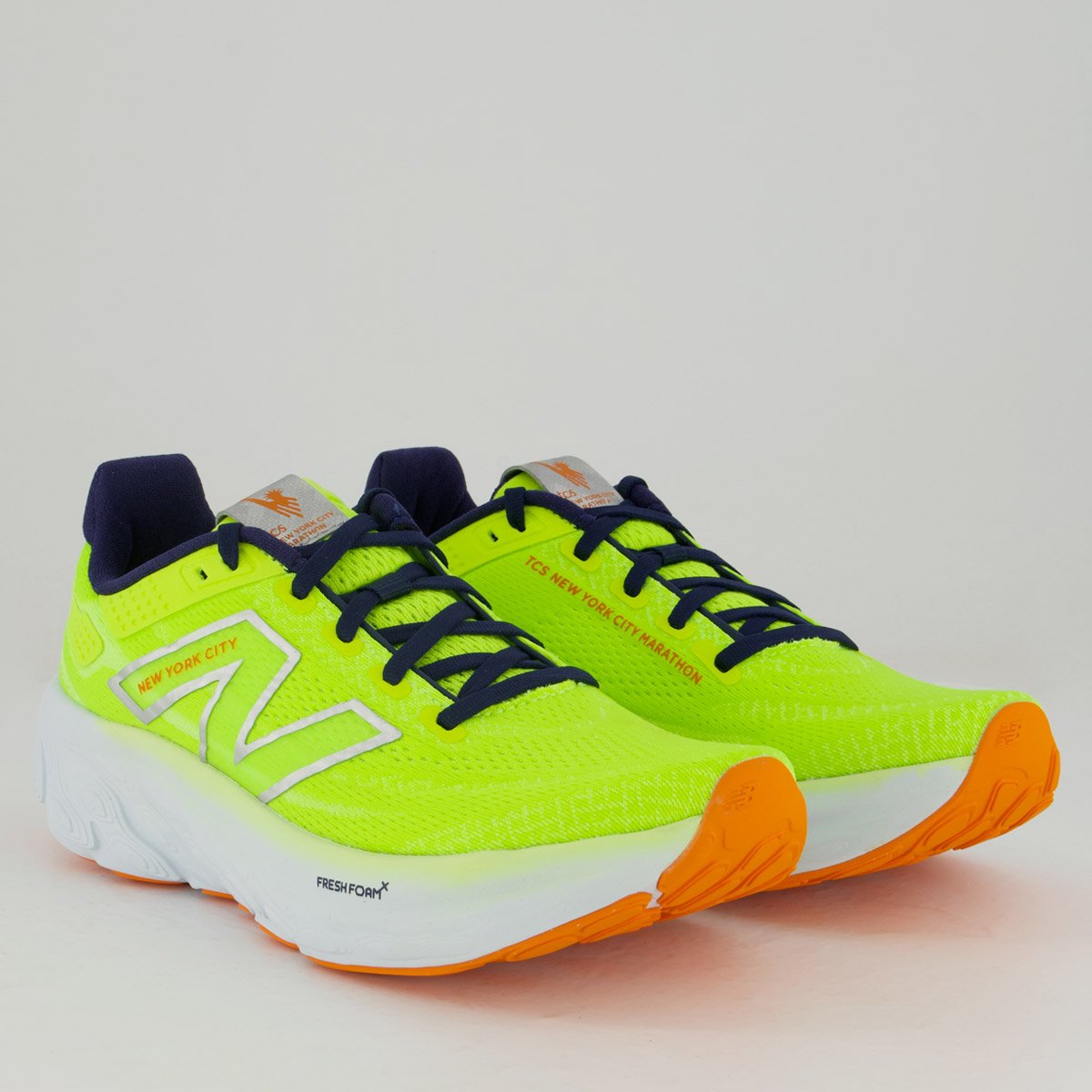 Tênis New Balance Fresh Foam X 1080V13 Feminino Verde Amarelo 2