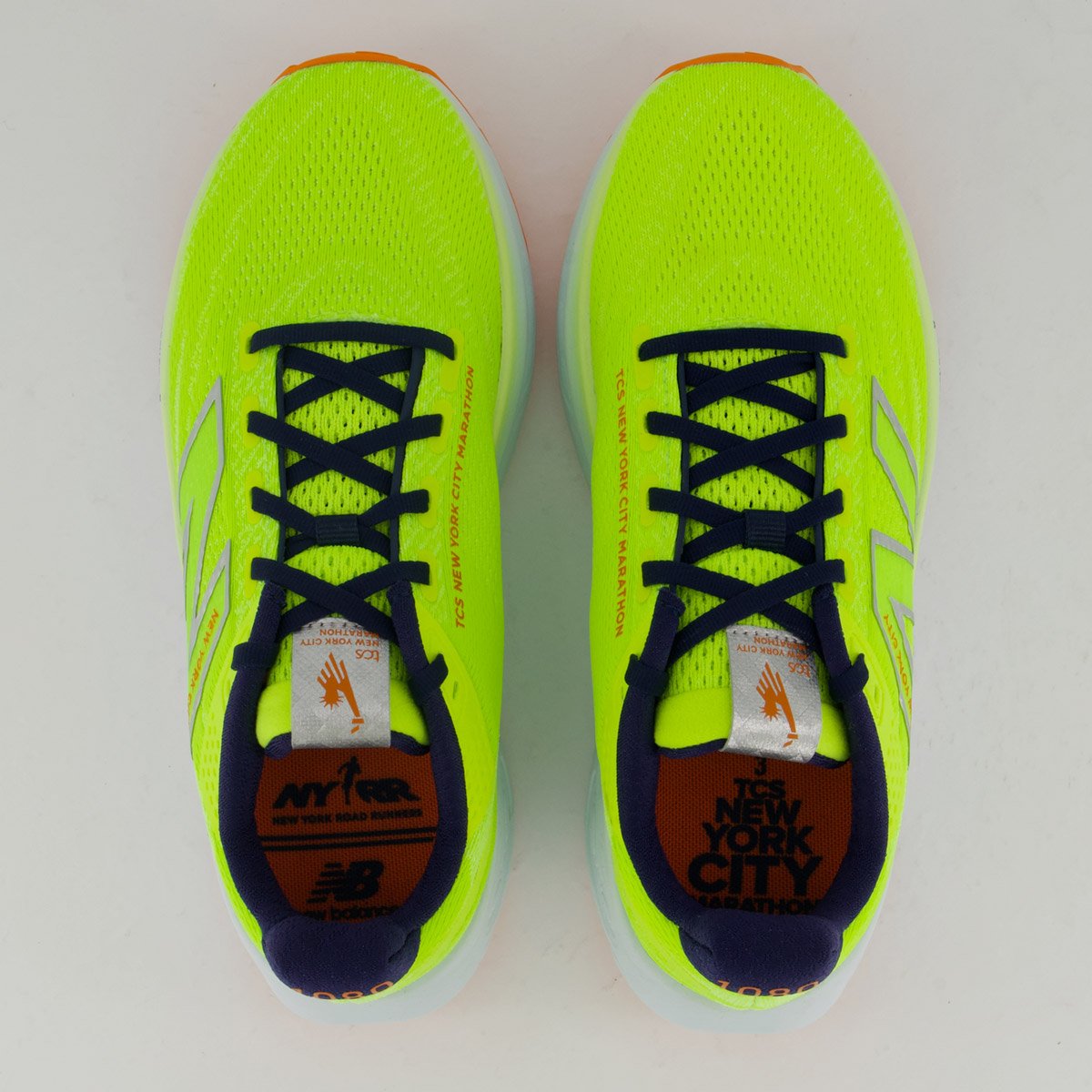 Tênis New Balance Fresh Foam X 1080V13 Feminino Verde Amarelo 4