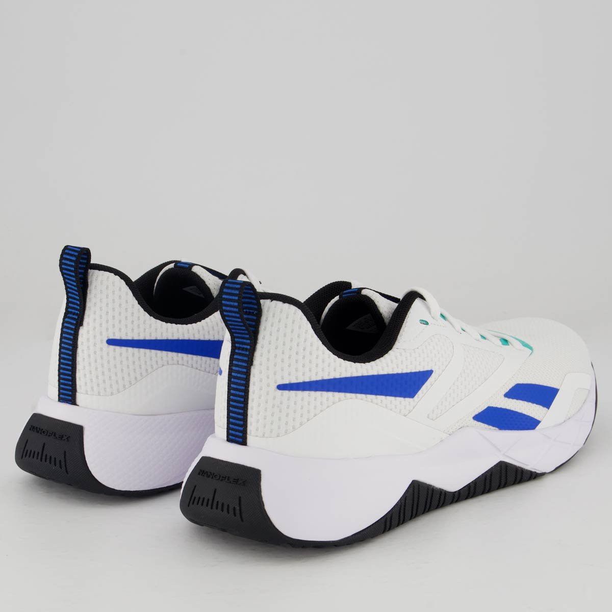 Tênis Reebok NFX Trainer Branco Azul e Verde Branco 3