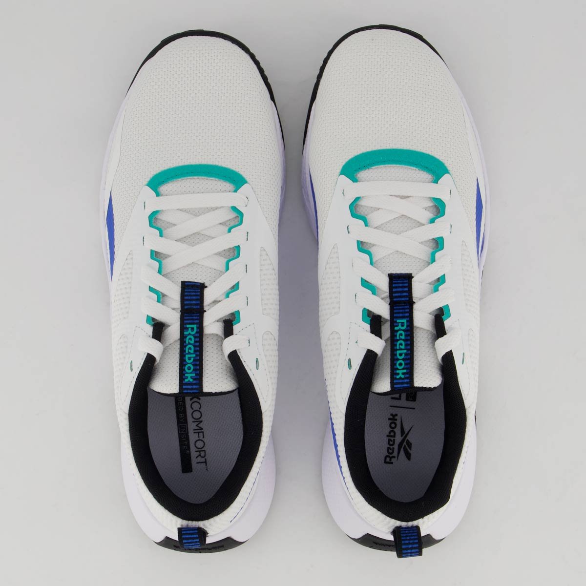 Tênis Reebok NFX Trainer Branco Azul e Verde Branco 4