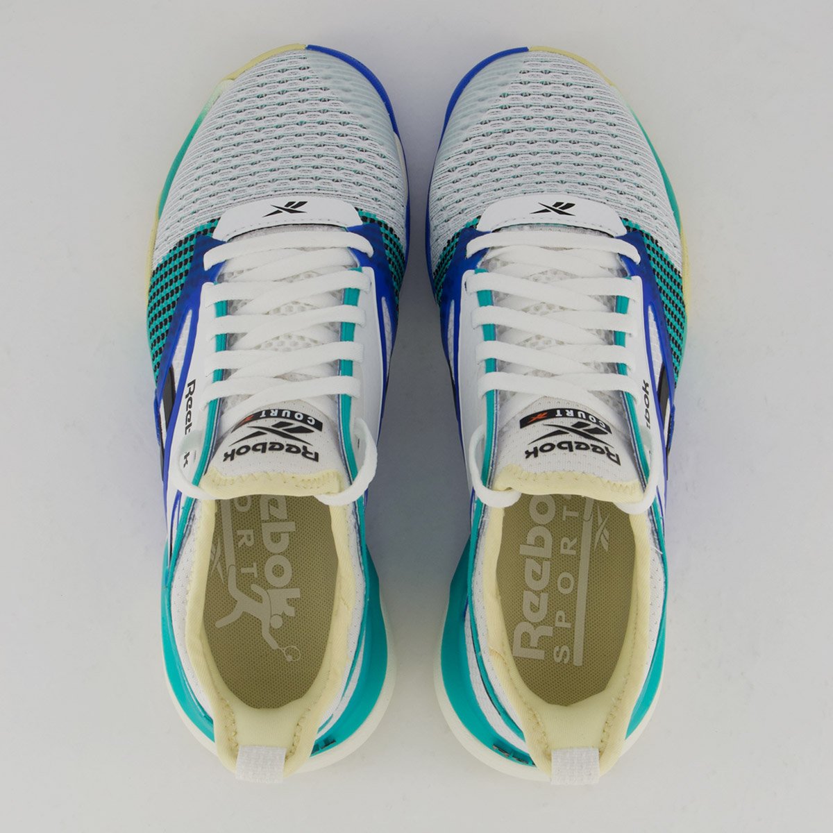 Tênis Reebok Nano Court Feminino Branco Branco/Verde 4