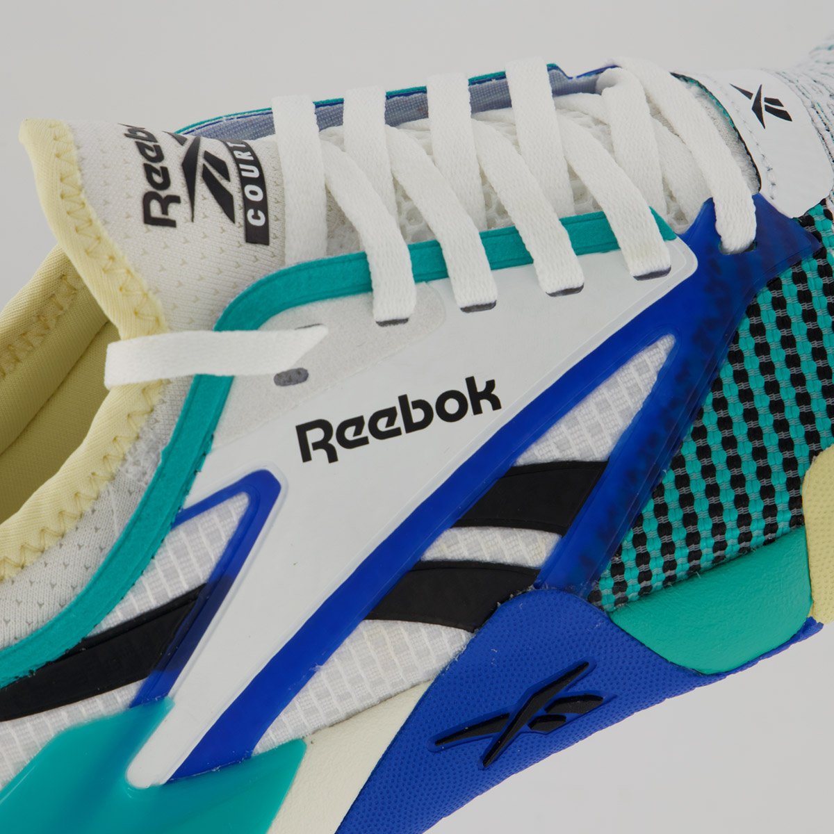 Tênis Reebok Nano Court Feminino Branco Branco/Verde 7