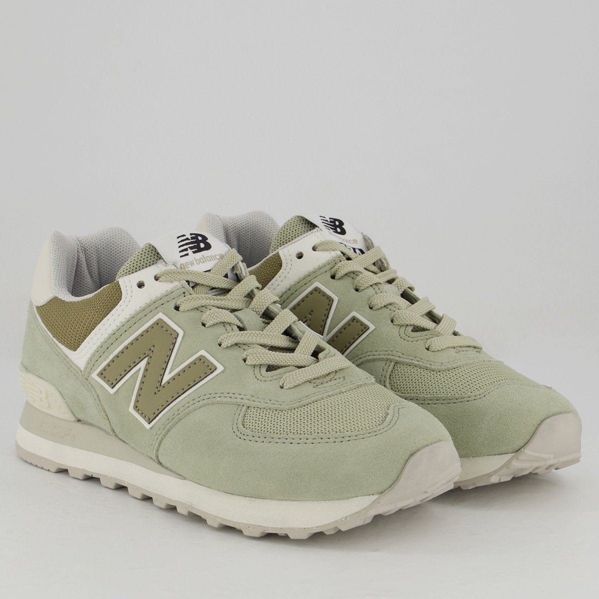 Tênis New Balance 574 V2 Feminino Verde Claro 2