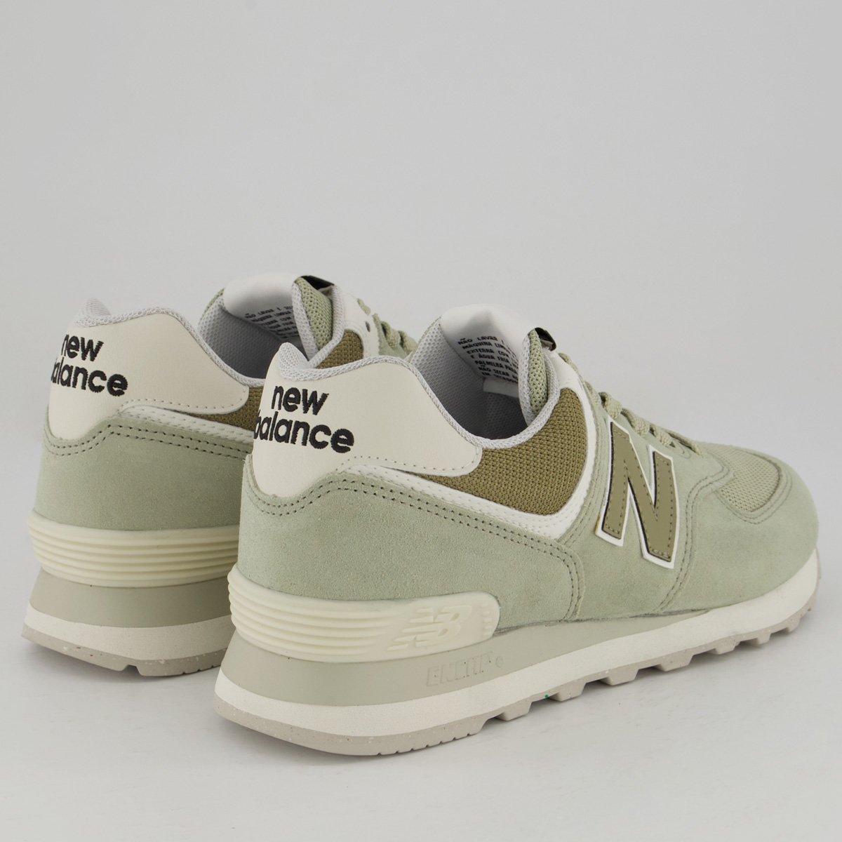 Tênis New Balance 574 V2 Feminino Verde Claro 3