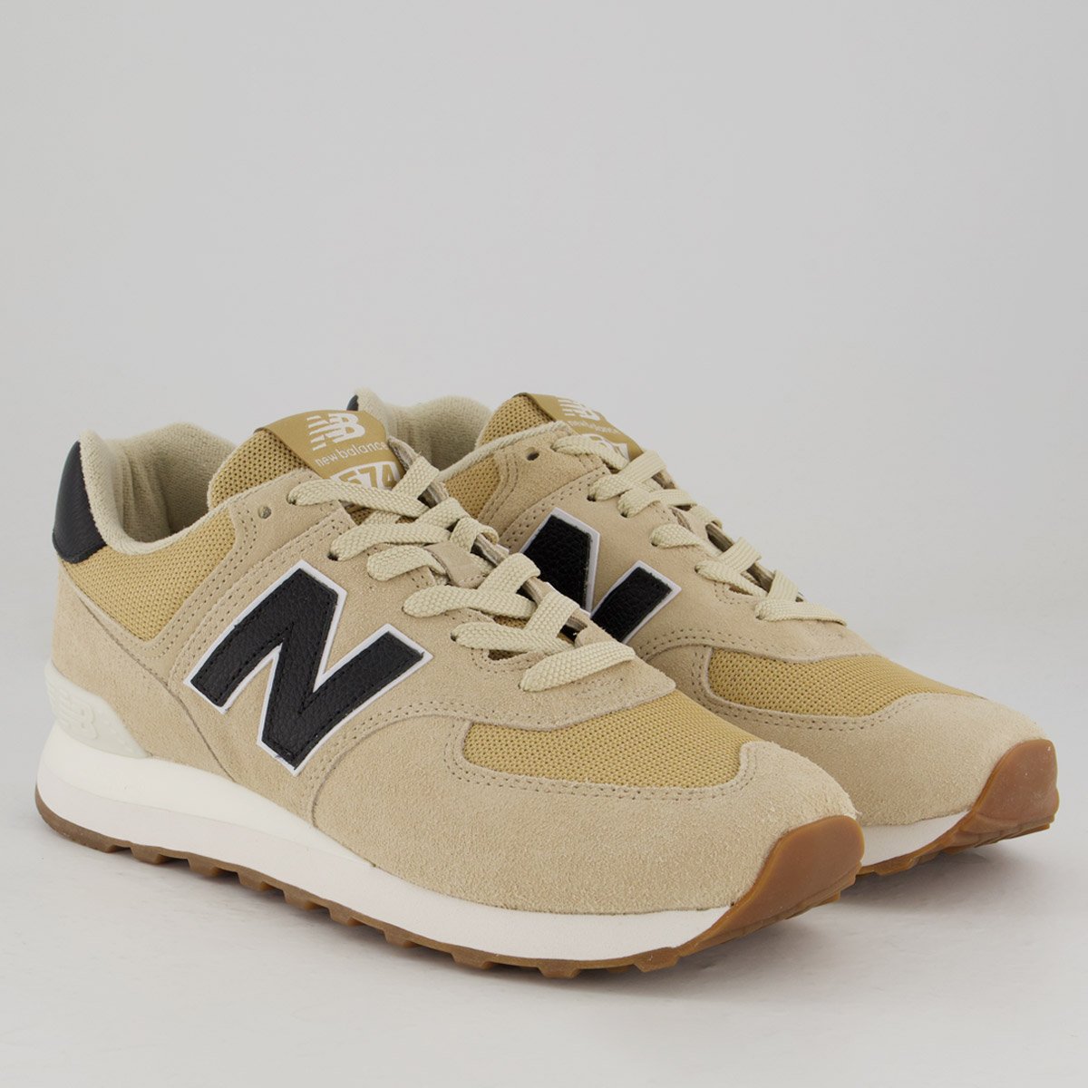 Tênis New Balance 574 V2 Bege Bege 5