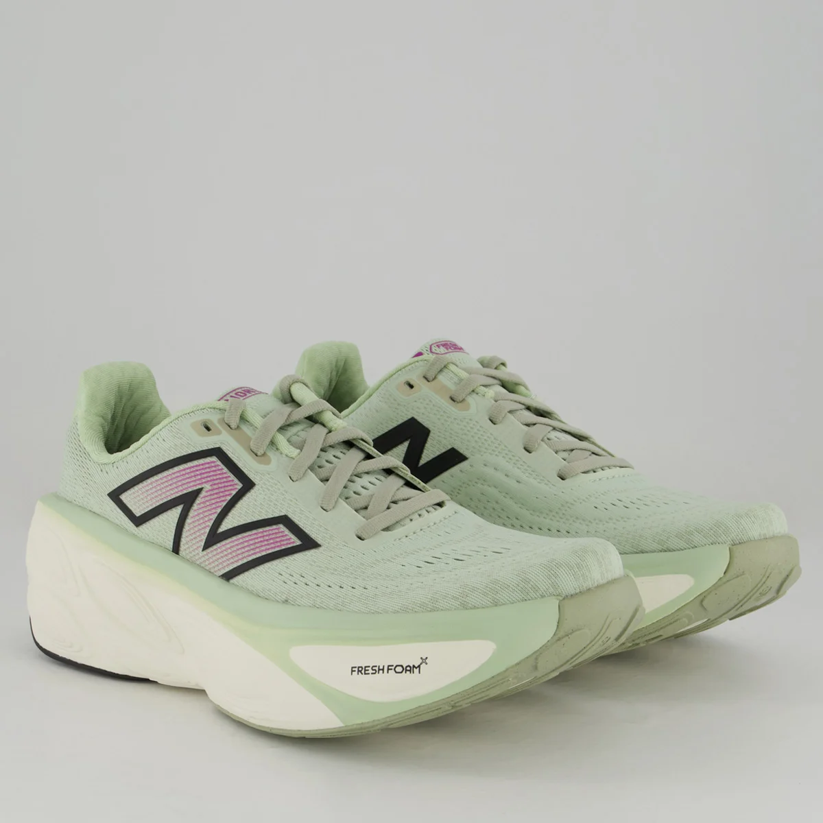 Tênis New Balance Fresh Foam X More V5 Feminino Verde Verde 2