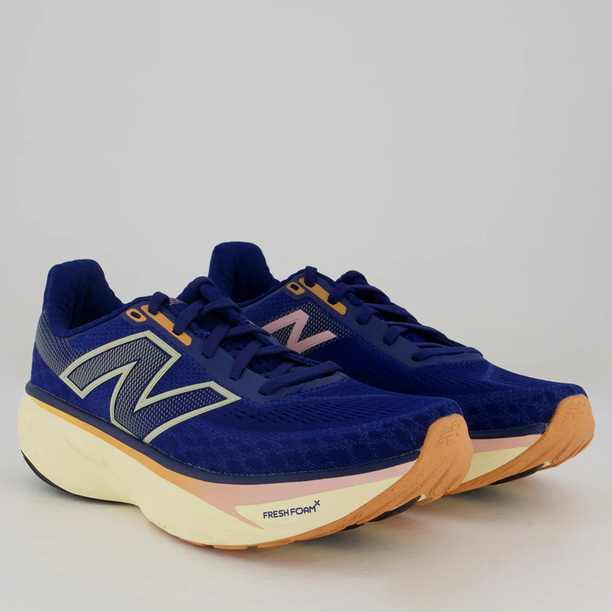 Tênis New Balance Fresh Foam X 1080 V14 Feminino Azul e Amarelo Azul/Amarelo 2