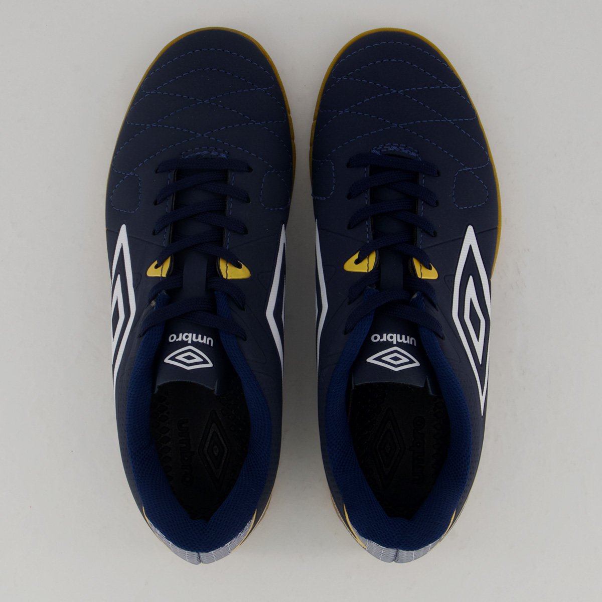 Chuteira Umbro Attak Eternal Futsal Marinho e Bran Marinho/Branco 4