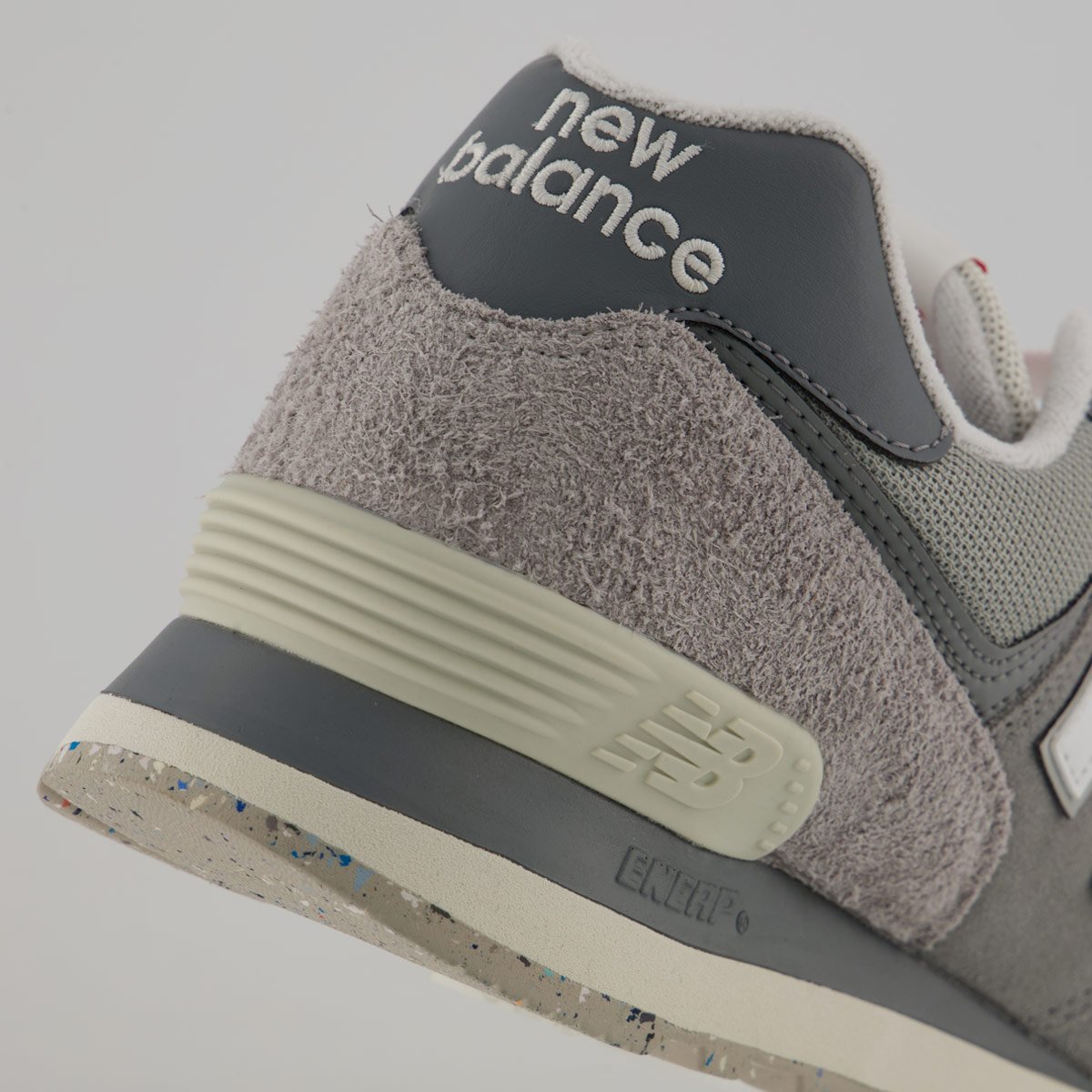 Tênis New Balance 574V2 Cinza e Branco Cinza/Branco 6