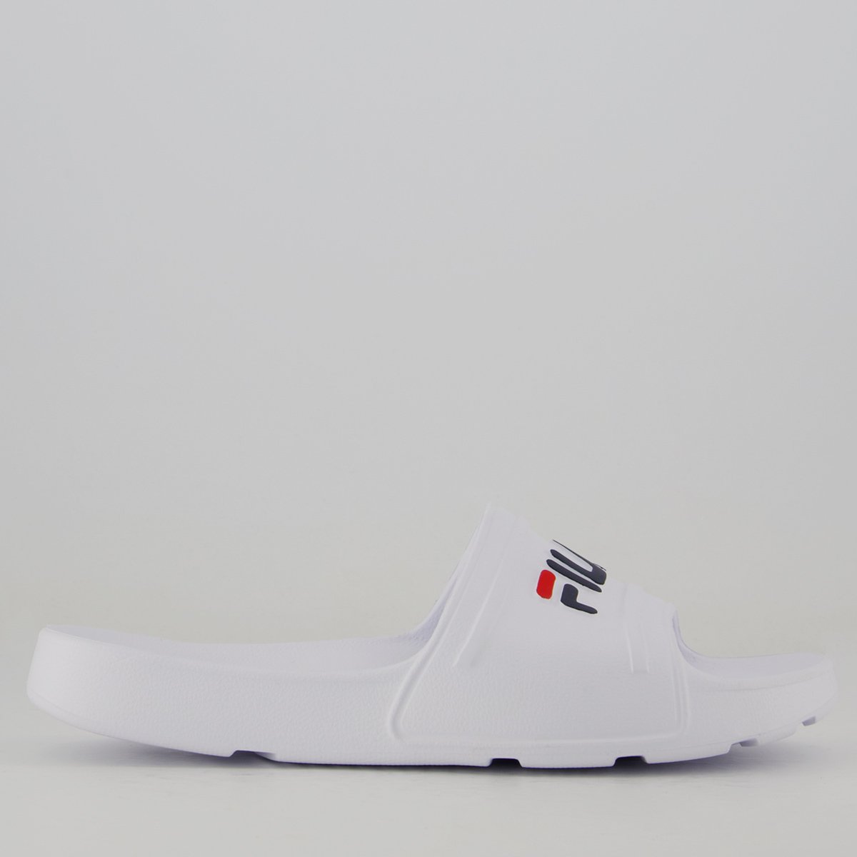 Chinelo Fila Sleek Slide Feminino Branco e Marinho Branco/Marinho 2