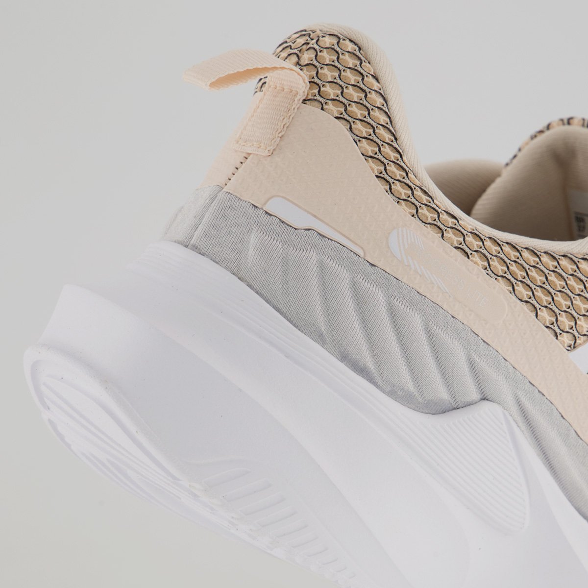 Tênis Fila Progress Lite Feminino Rosa e Cinza Creme 6