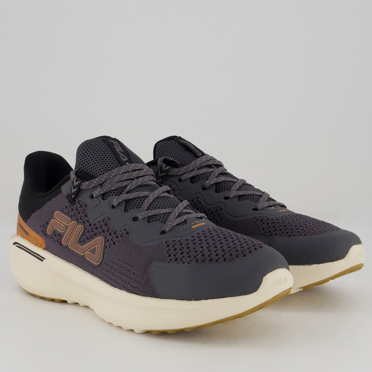 Tênis Fila Duality 2 Feminino Grafite e Preto Cinza 2