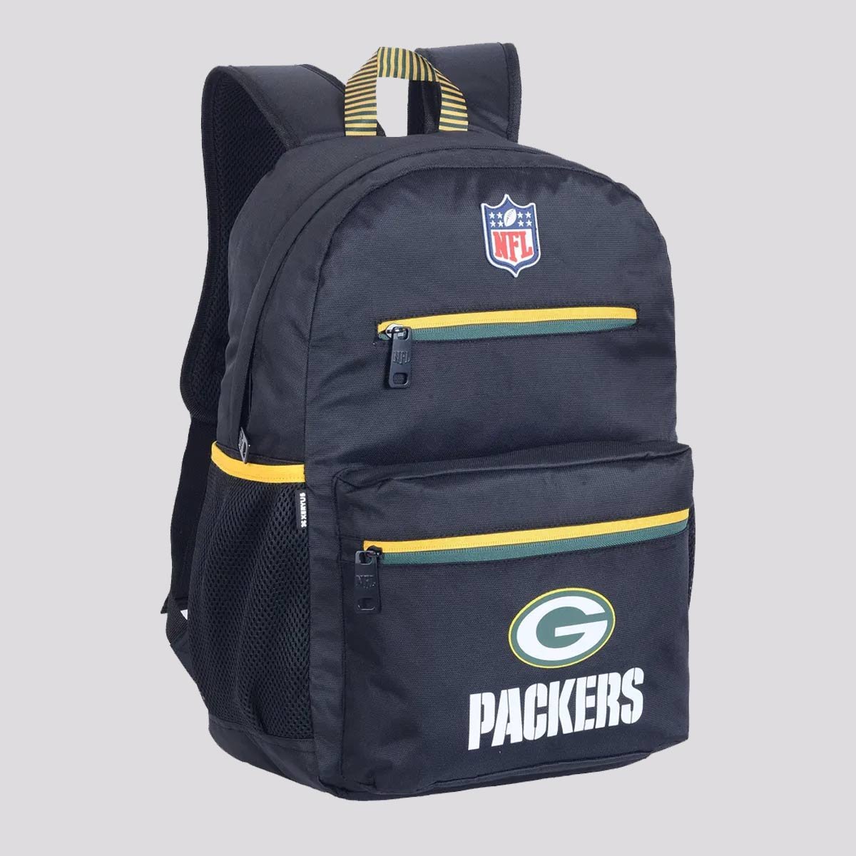 Mochila NFL Packers Esportiva Preto 2