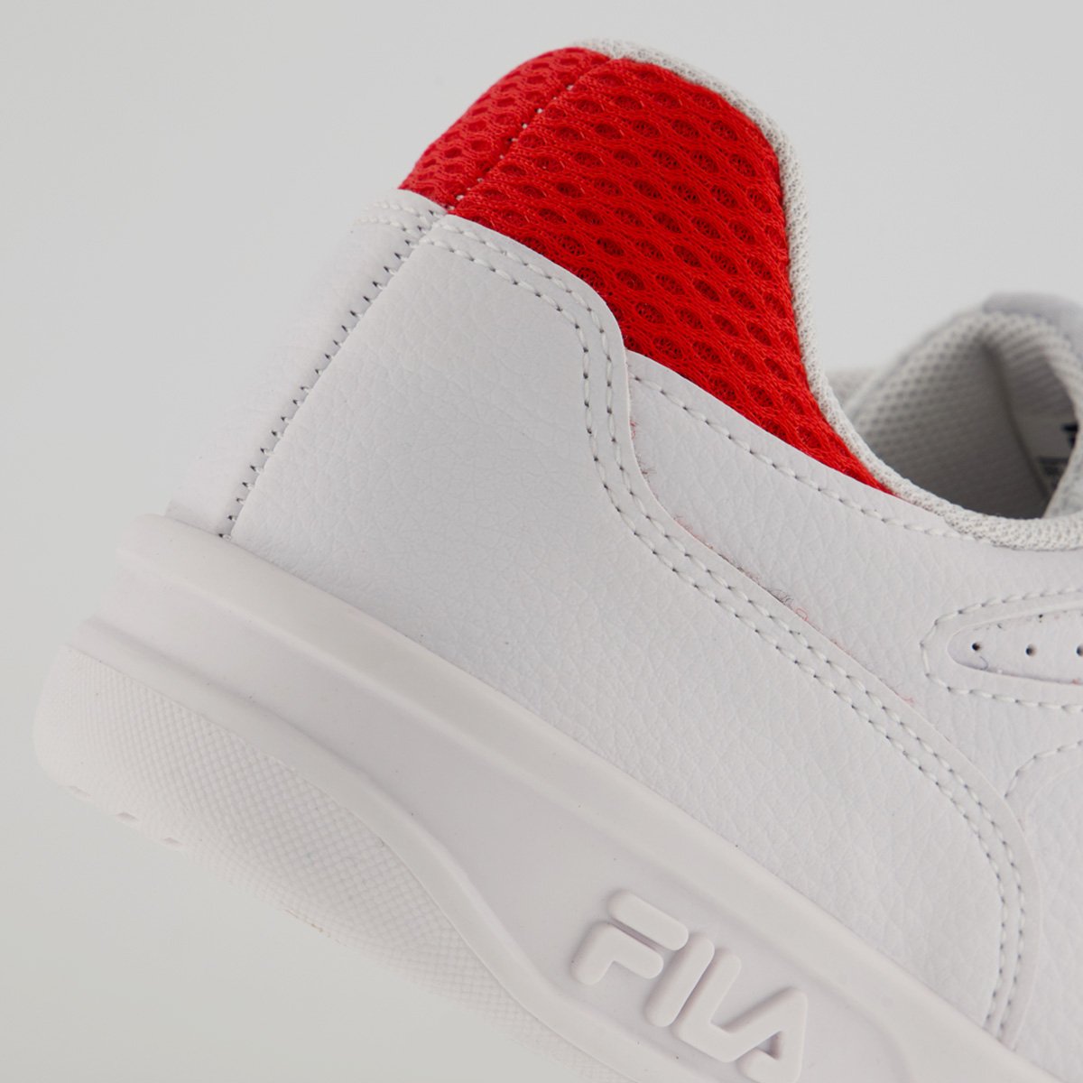 Tênis Fila Revenge Branco e Vermelho Branco/Vermelho 6