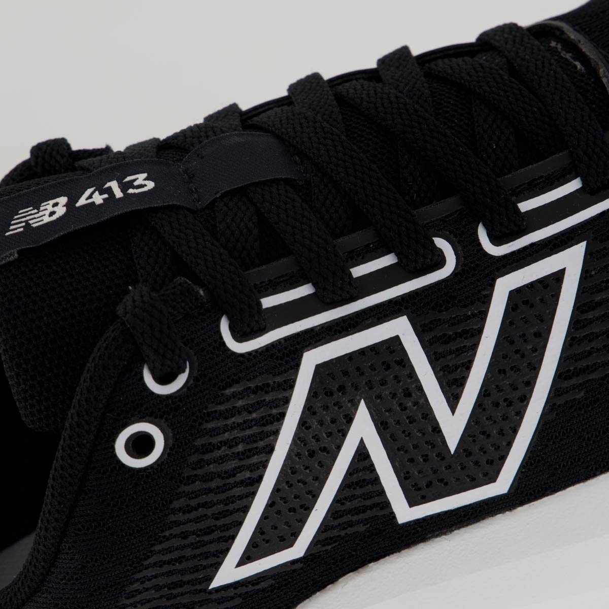 Tênis New Balance 413V3 Preto e Branco Preto/Branco 7