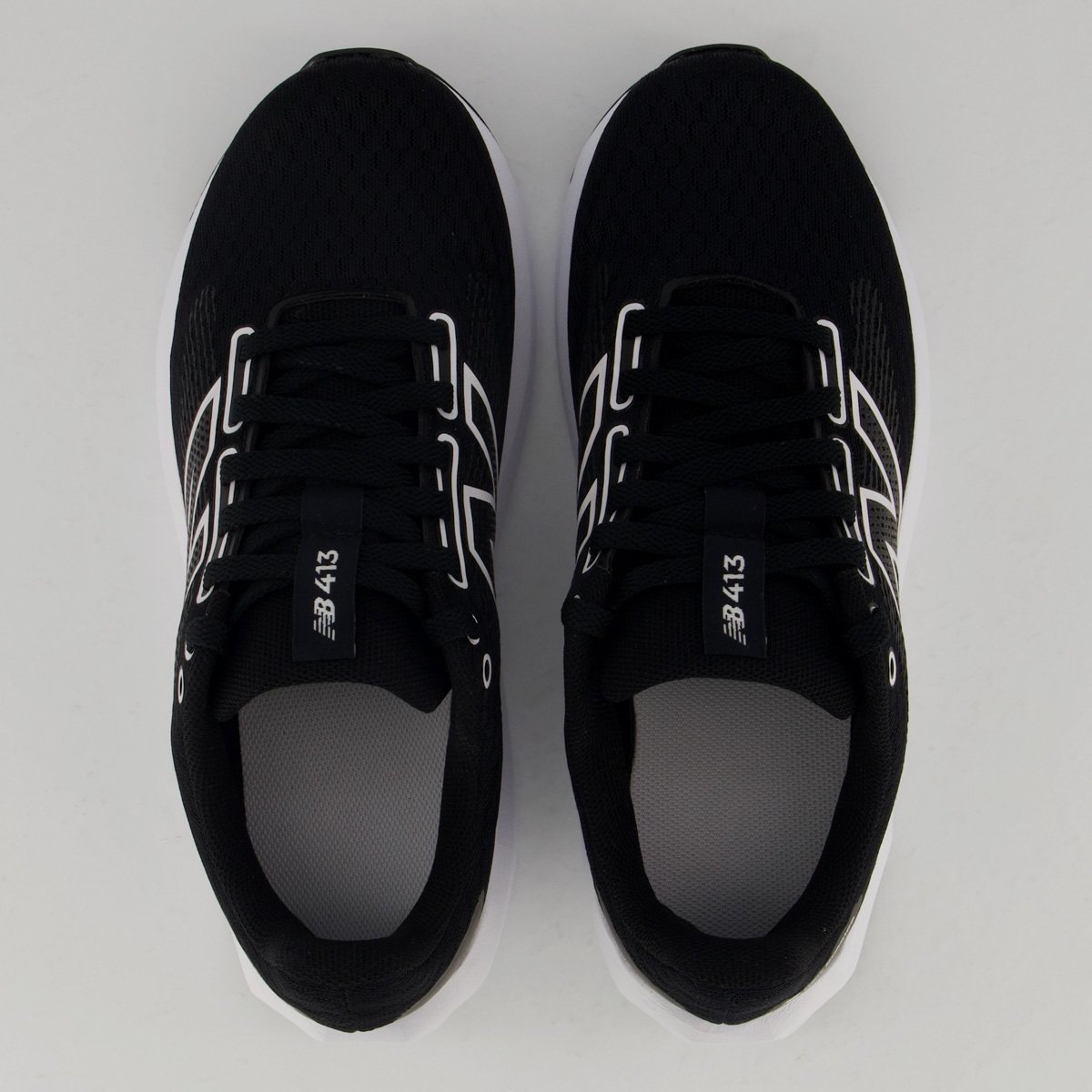 Tênis New Balance 413V3 Feminino Preto e Branco Preto/Branco 4