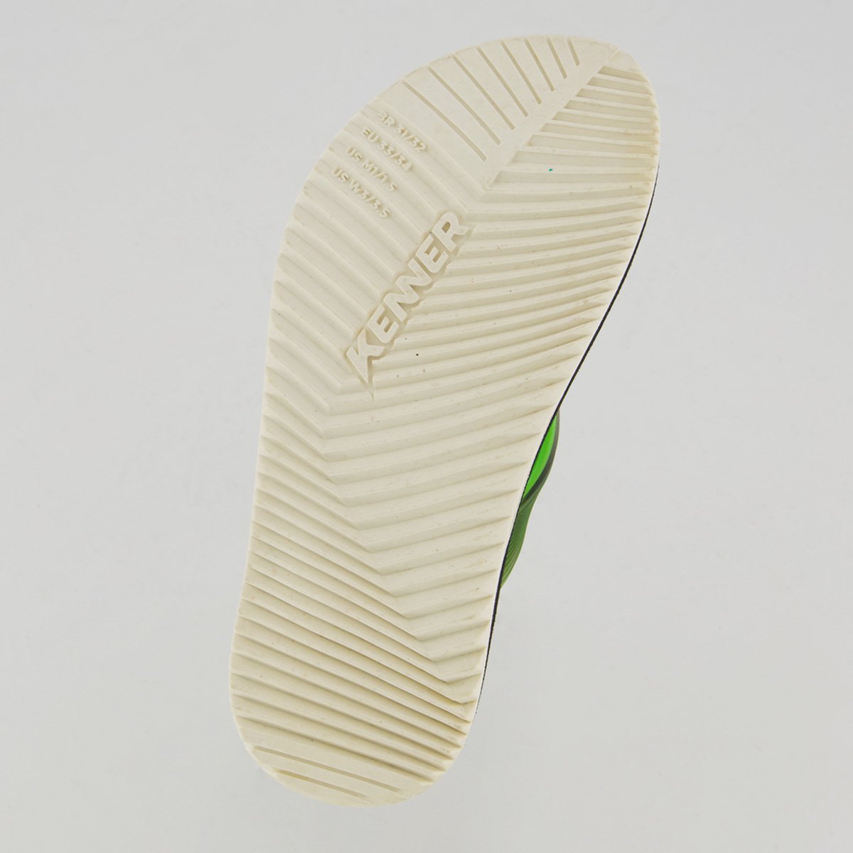 Chinelo Kenner RED Juvenil Preto e Verde Preto/Verde 5