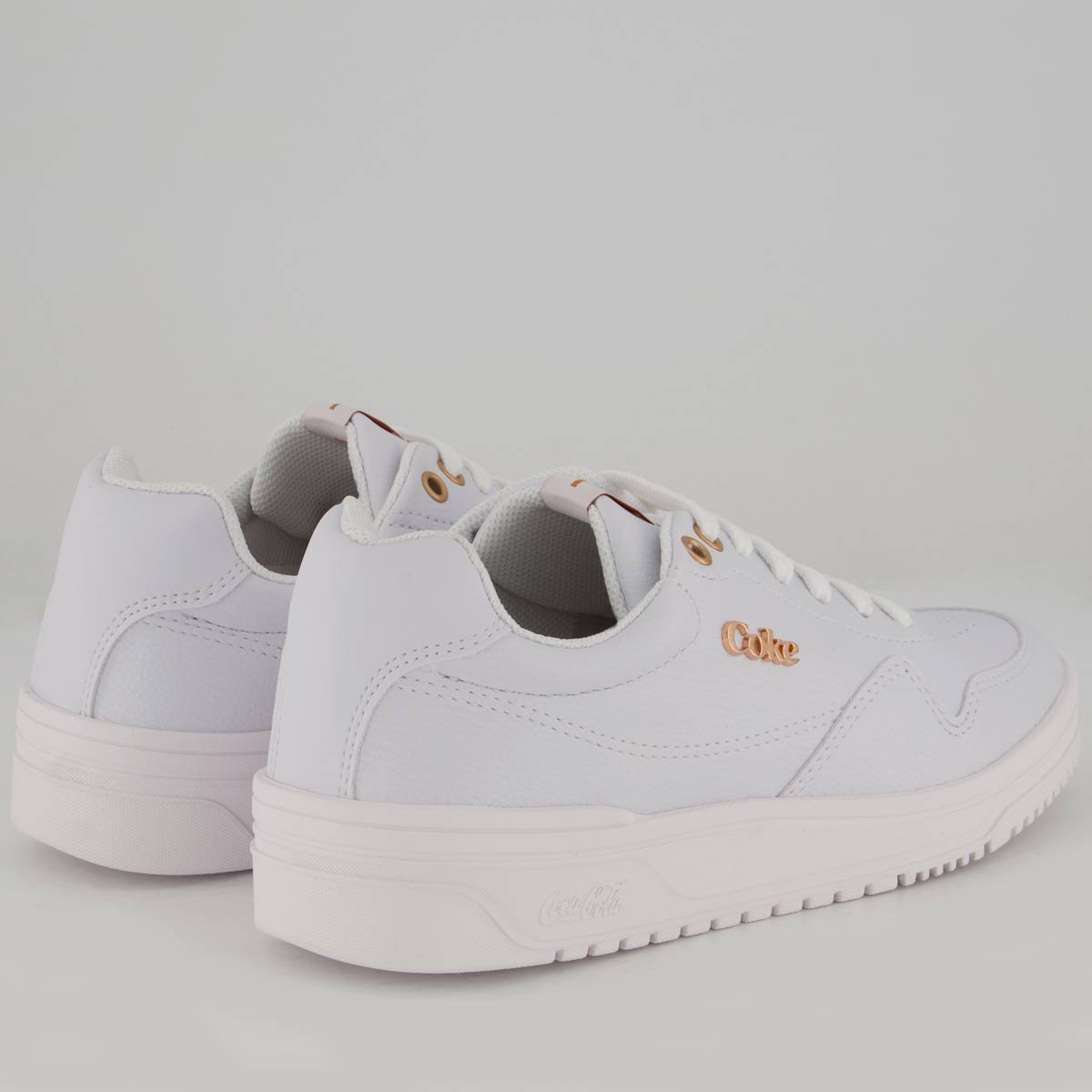 Tênis Coca Cola Hope Town Feminino Branco Branco 3