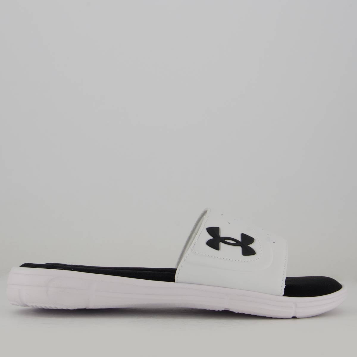 Chinelo Under Armour Ignite VI SE Branco e Preto Branco/Preto 2