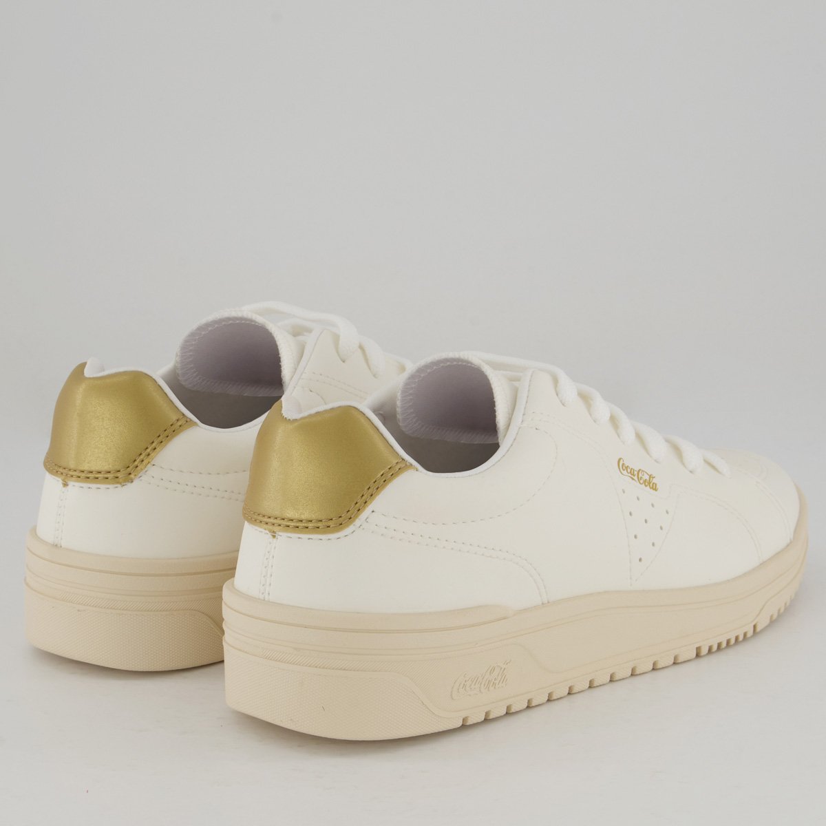 Tênis Coca Cola Bliss Town Feminino Branco Branco 3