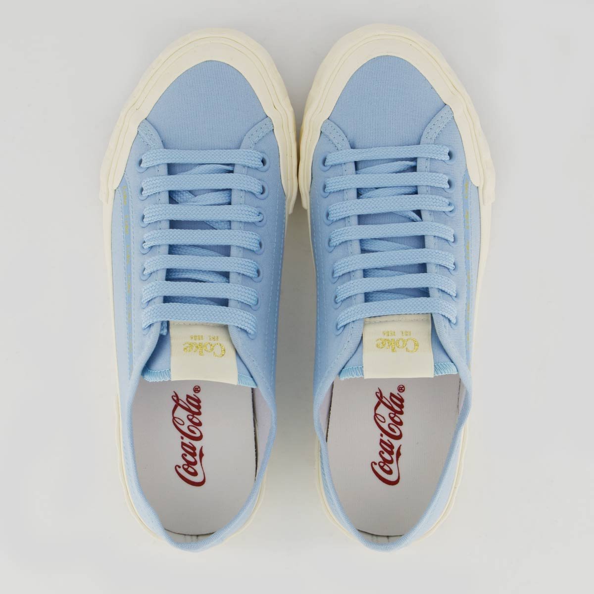 Tênis Coca Cola Boyne Canvas Feminino Azul 4