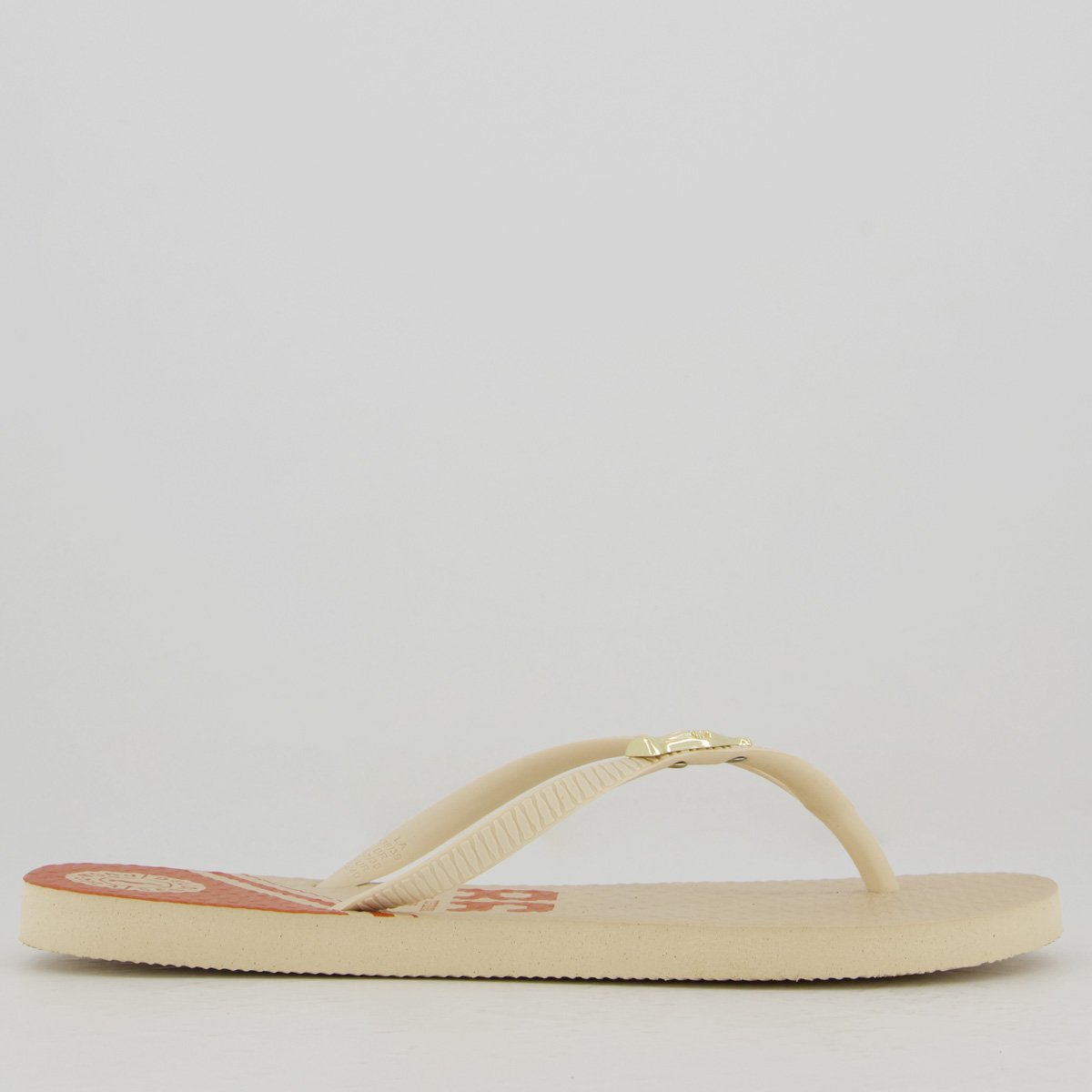 Chinelo Coca Cola Sprint Feminino Bege Bege 2