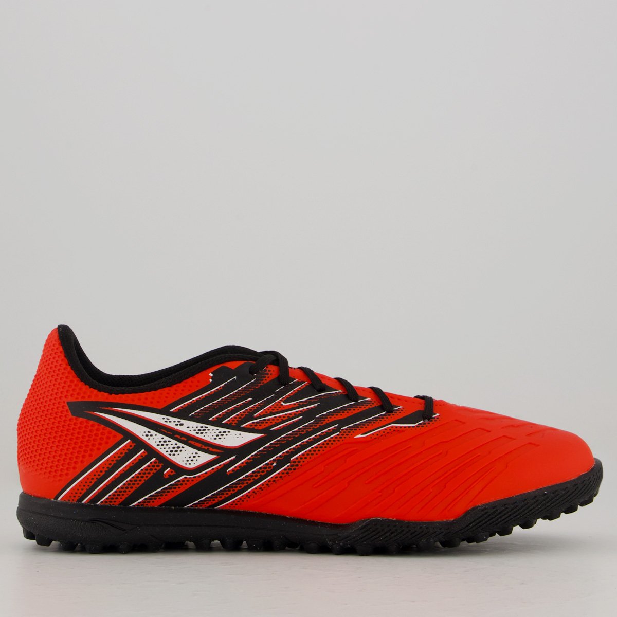 Chuteira Penalty Furia Y-4 Society Vermelha e Preta Vermelho/Preto 1