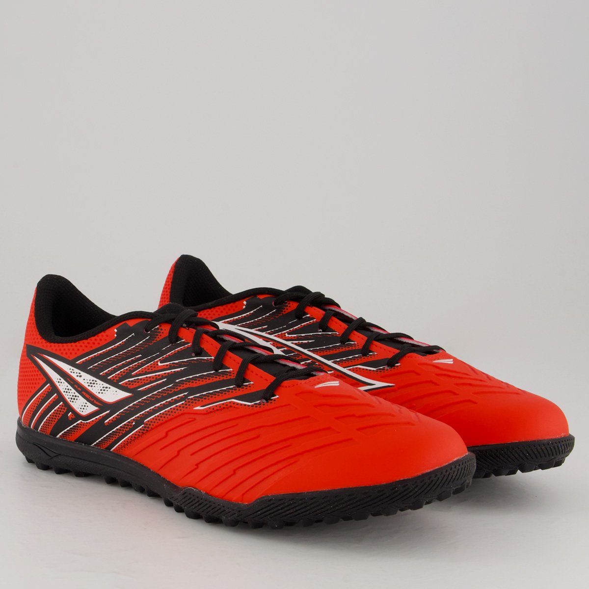 Chuteira Penalty Furia Y-4 Society Vermelha e Preta Vermelho/Preto 2