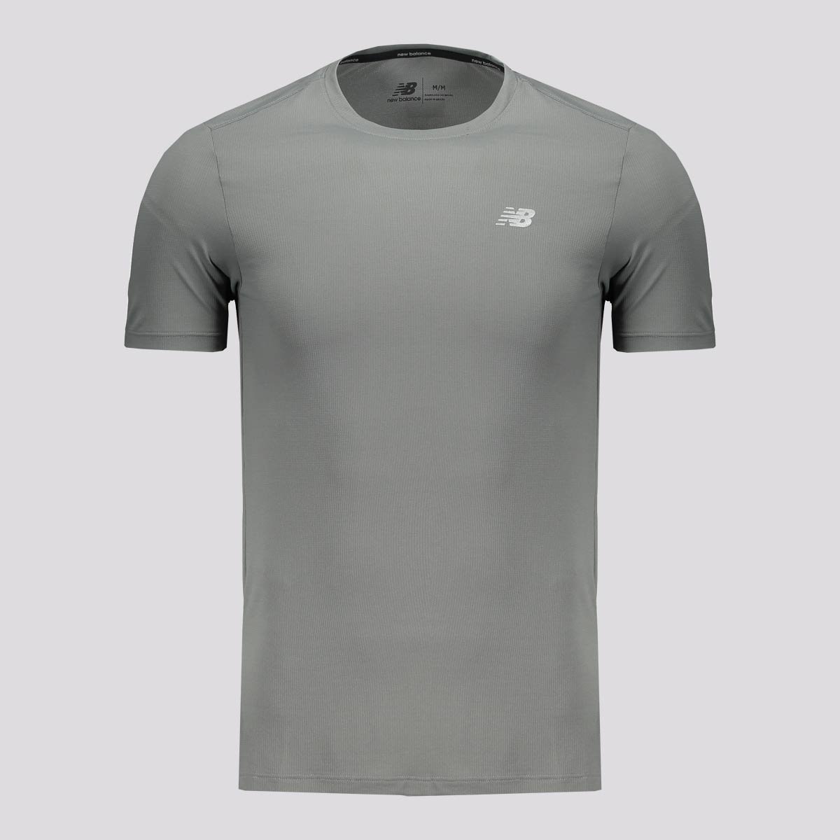 Camisa New Balance Sport Essentials Cinza
