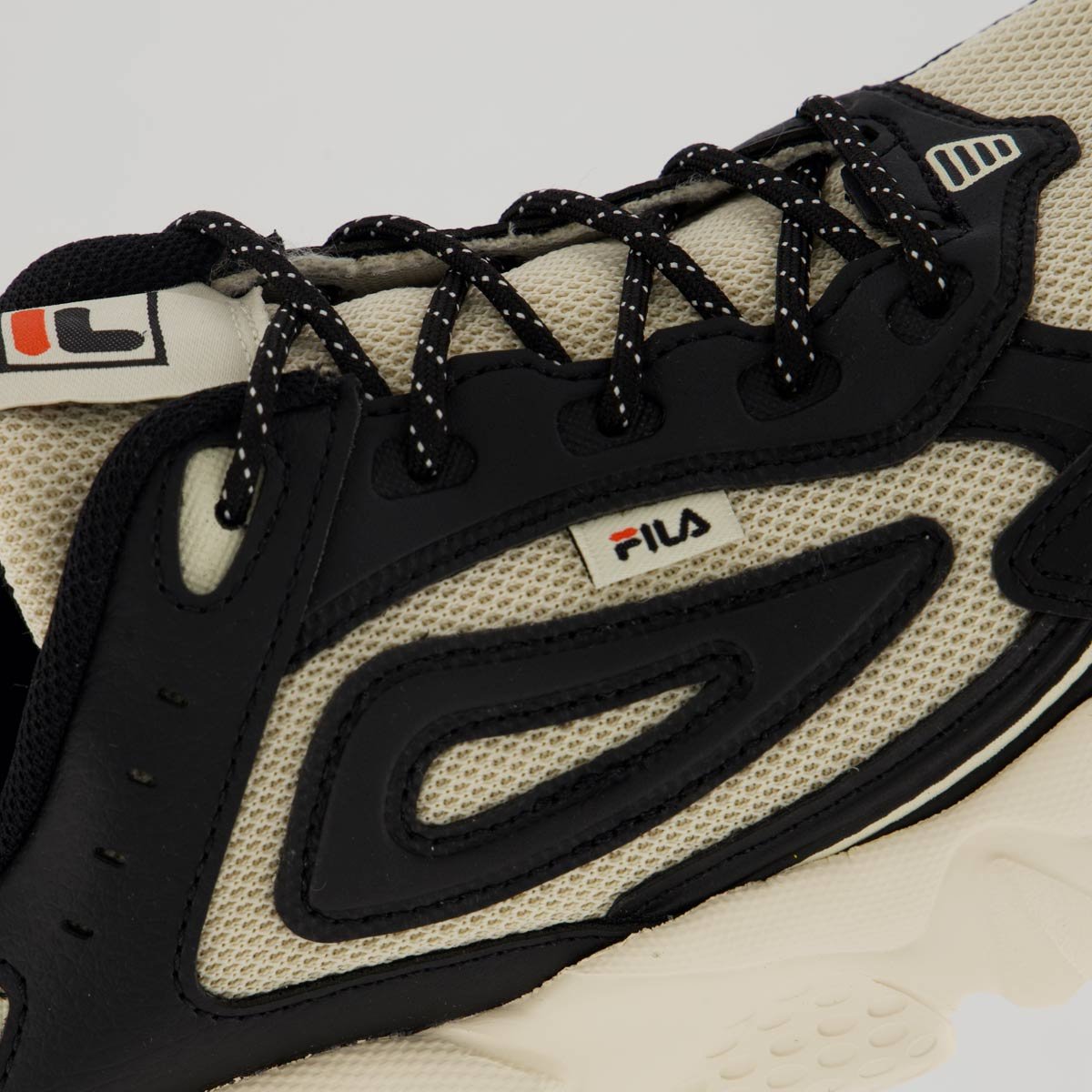 Tênis Fila Venture Tracer 2 Preto e Bege Preto/Bege 7