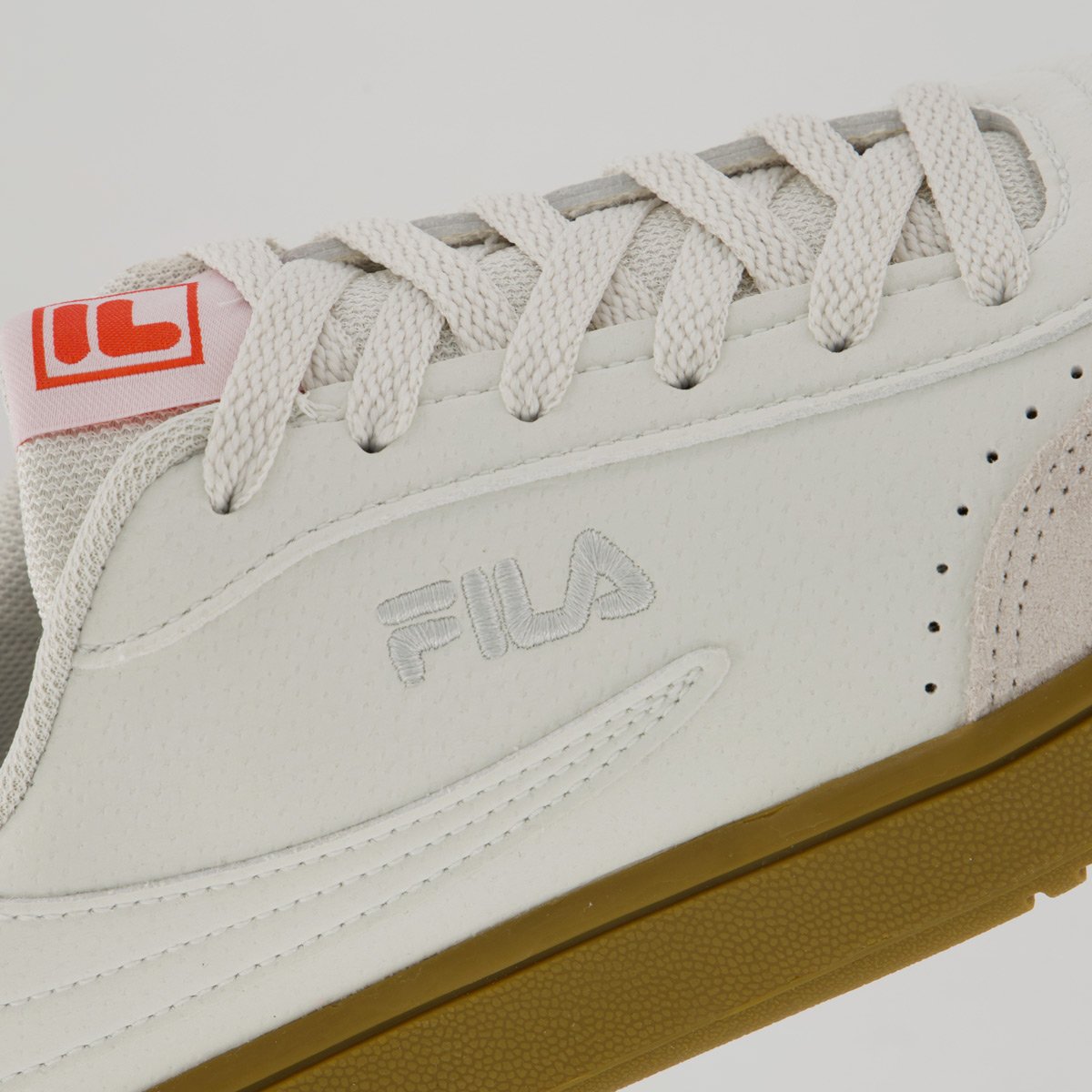 Tênis Fila Court 80 Branco e Cinza Branco/Cinza 7