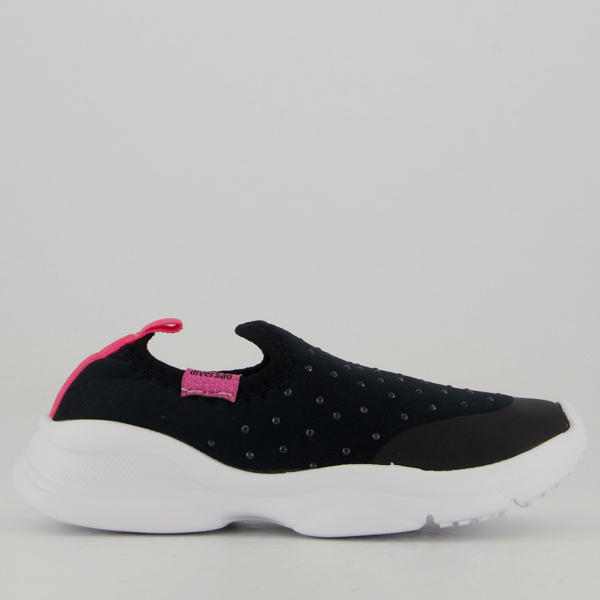 Tênis Diversão Mini Camille Infantil Preto
