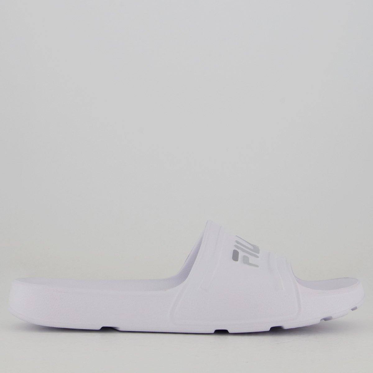 Chinelo Fila Drifter Sleek Slide Branco e Cinza Branco/Cinza 2