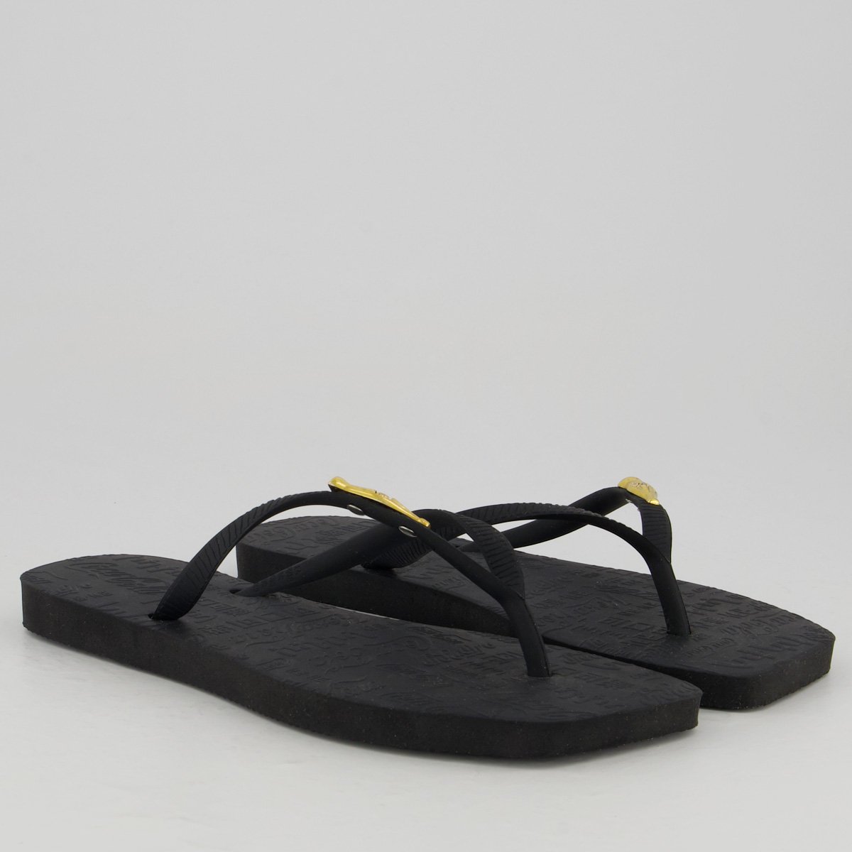 Chinelo Coca Cola Square Feminino Preto Preto 3