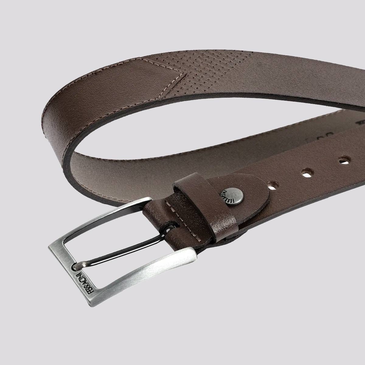 Cinto Ferracini Verona Marrom Marrom 2