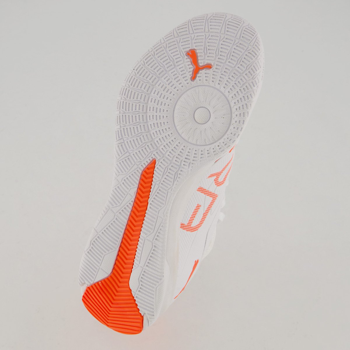 Chuteira Puma Ultra 5 Match IT + Mid Futsal Juvenil Branca Branco 5