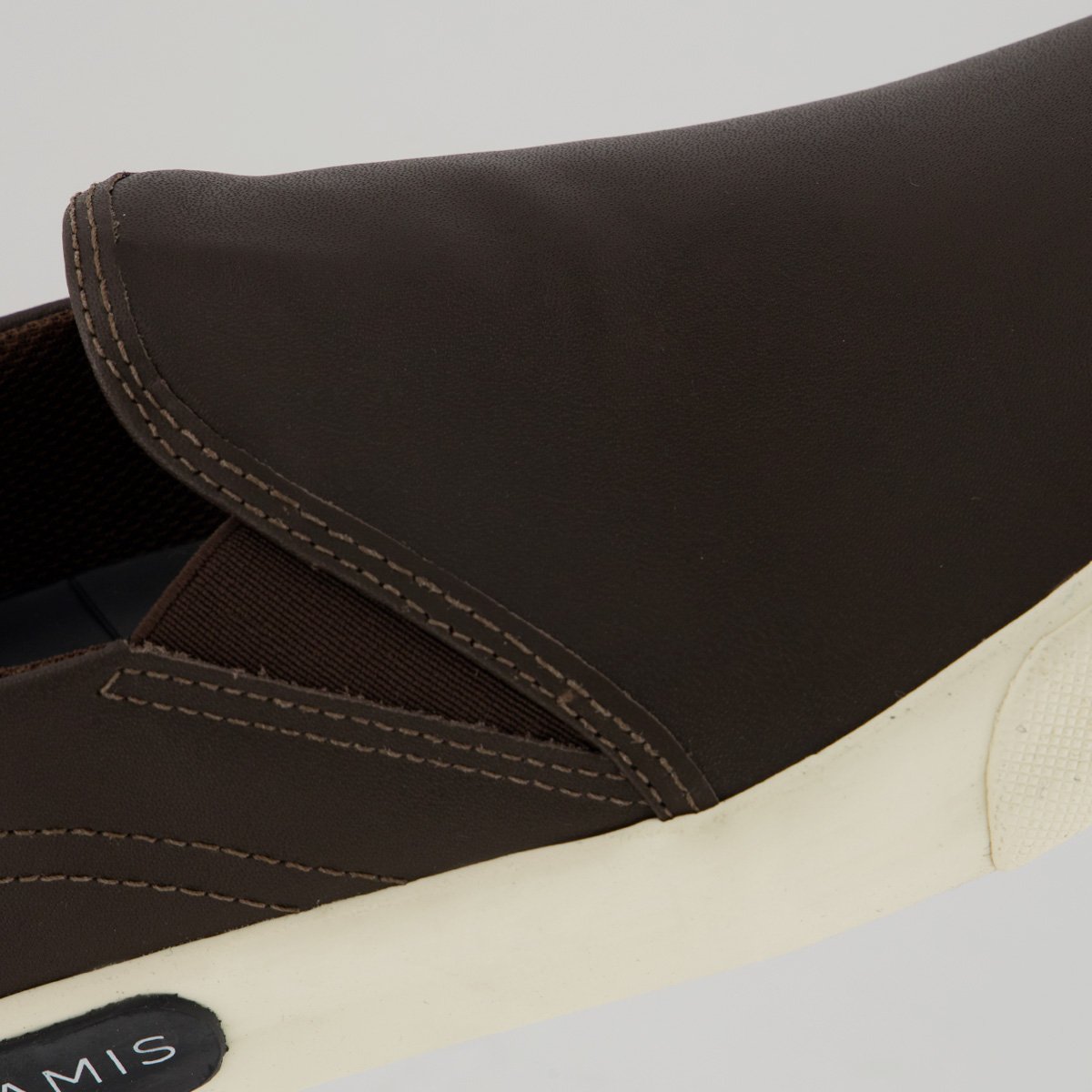 Tênis Aramis Stripe Slip On Marrom Marrom 7