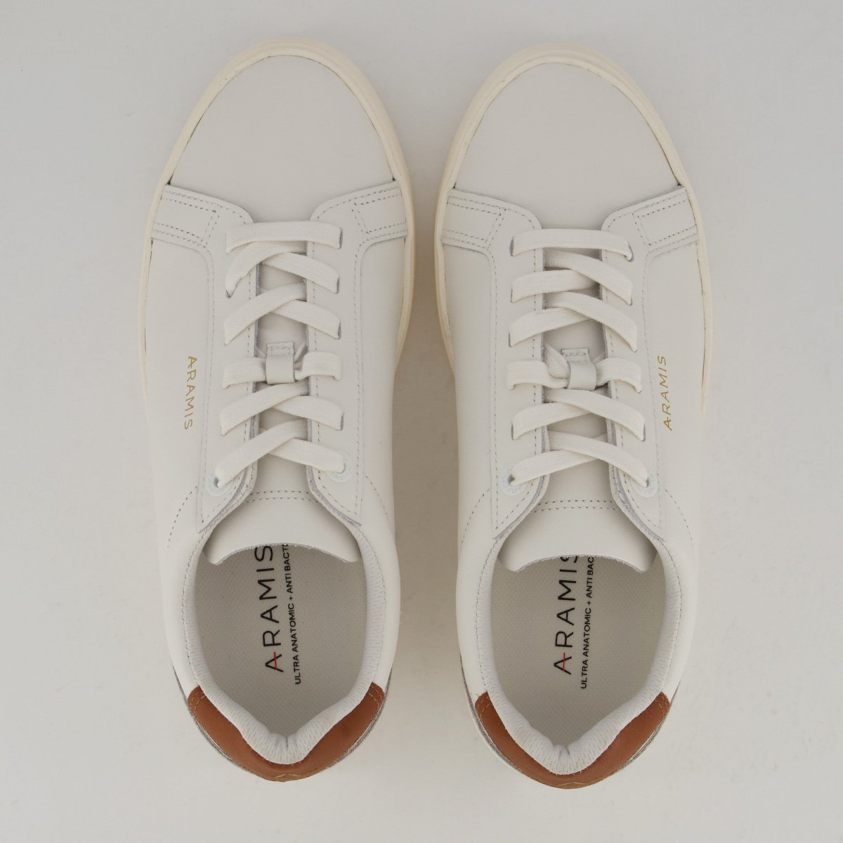 Tênis Aramis Legacy Ignite Branco e Marrom Branco/Marrom 4