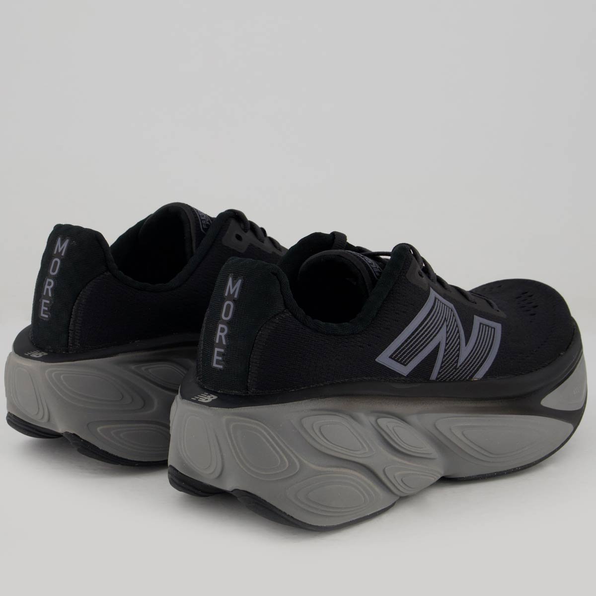 Tênis New Balance Fresh Foam X More V5 Feminino Preto Preto 3
