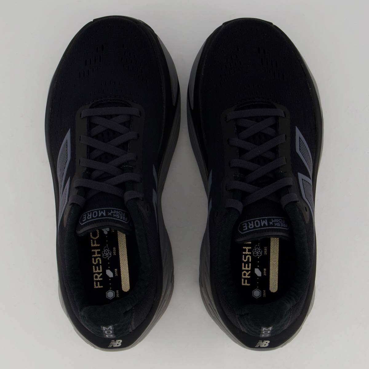 Tênis New Balance Fresh Foam X More V5 Feminino Preto Preto 4